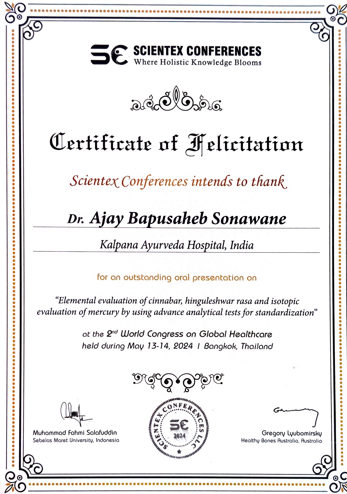 Bangkok World Congress